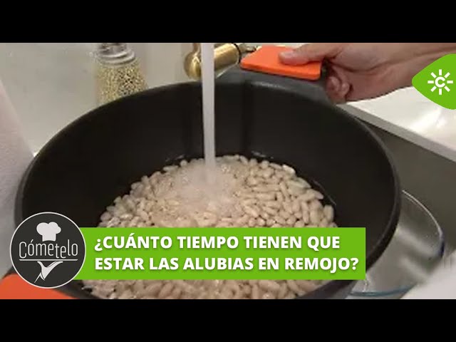 cuanto tiempo tienen que estar las alubias en remojo