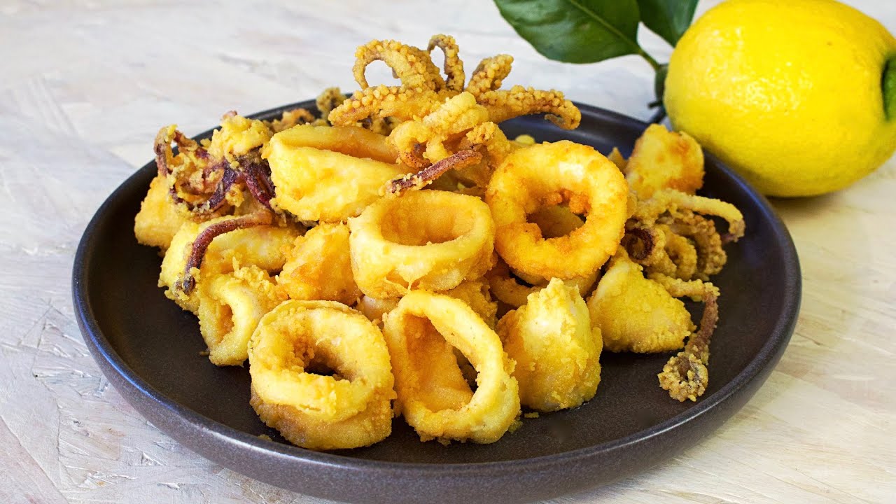 rebozado de calamares como en los bares