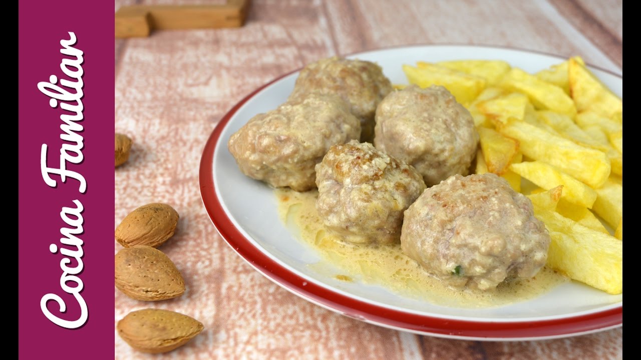 albóndigas en salsa de almendras javi recetas