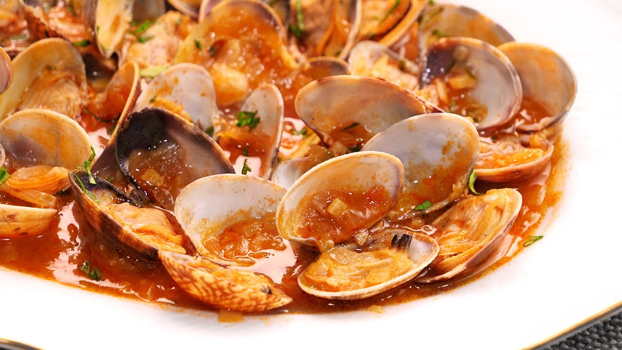 almejas a la marinera cocina con carmen