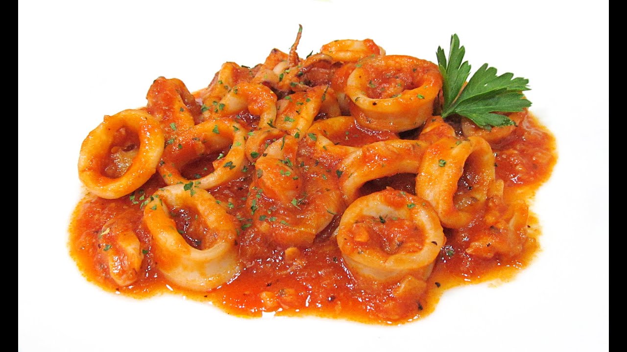 calamares en salsa de la abuela