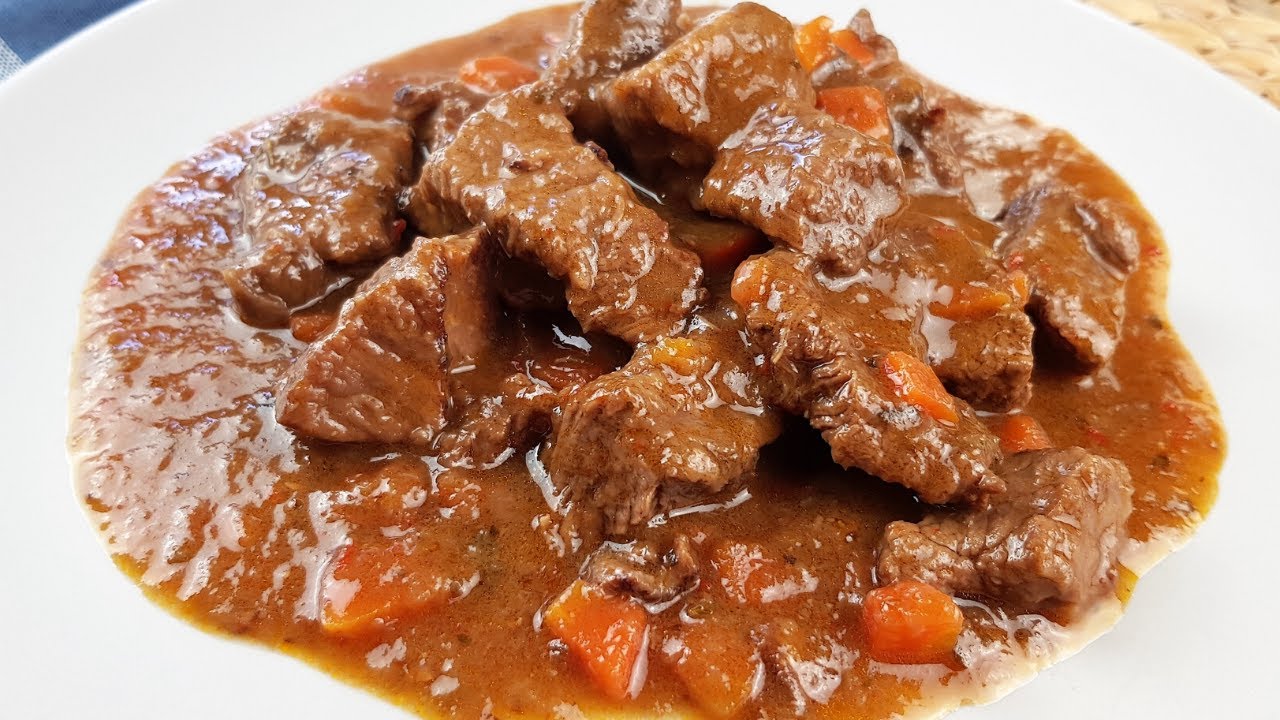 carne en salsa de la abuela
