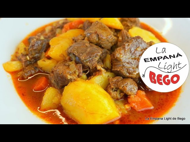 carne guisada con patatas en olla rápida