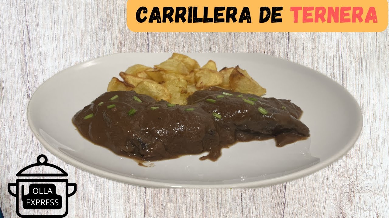 carrillera de ternera al vino tinto olla express