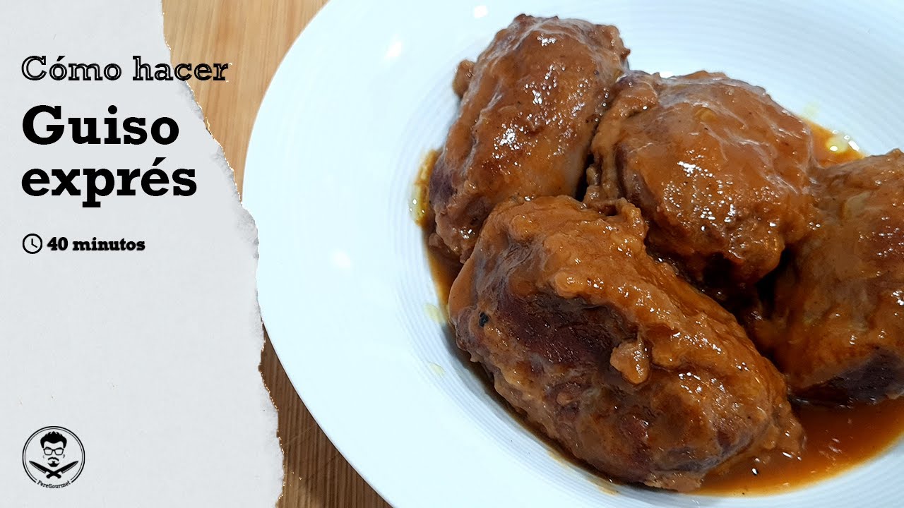 carrilleras de cerdo al pedro ximénez en olla express