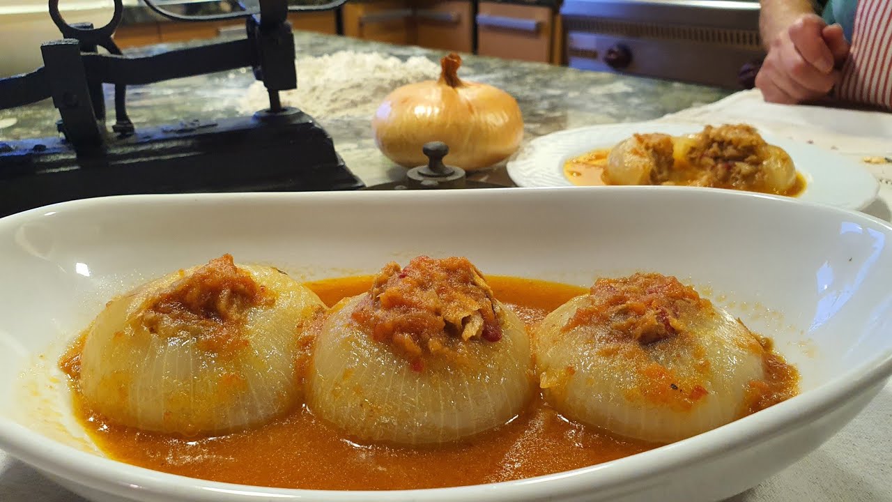 cebollas rellenas de la abuela pepi