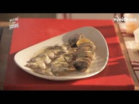 cocochas con almejas al pil pil