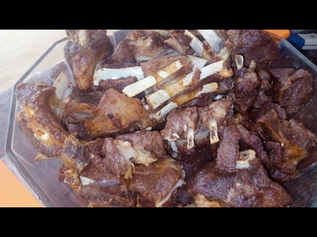 como preparar carne de cabrito frito