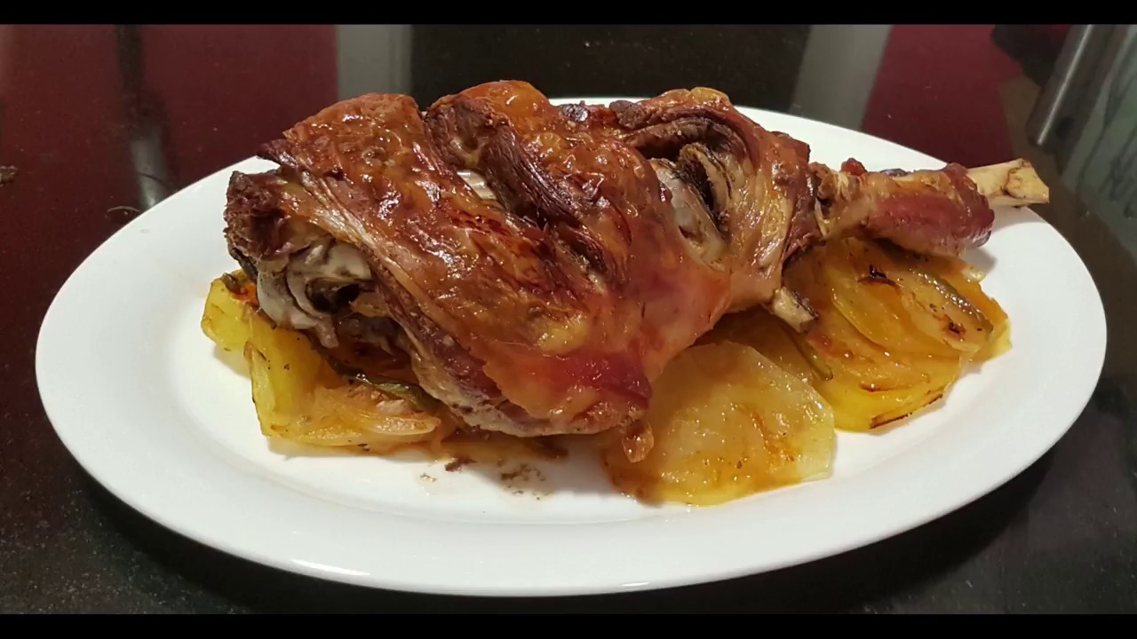 cordero lechal al horno estilo segoviano