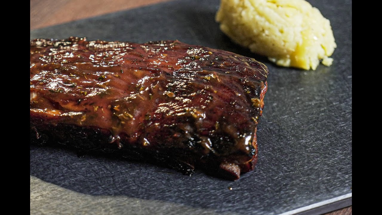 costillar de cerdo al horno con miel hermanos torres