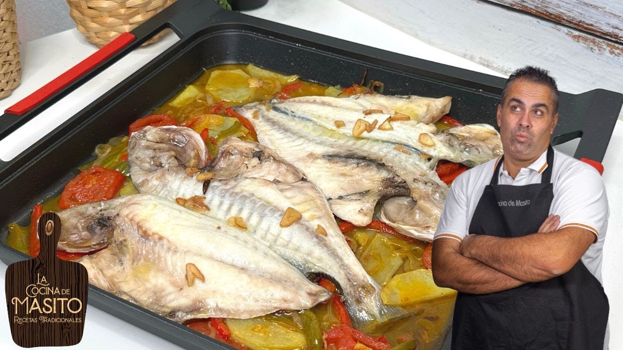 filetes de dorada al horno tiempo