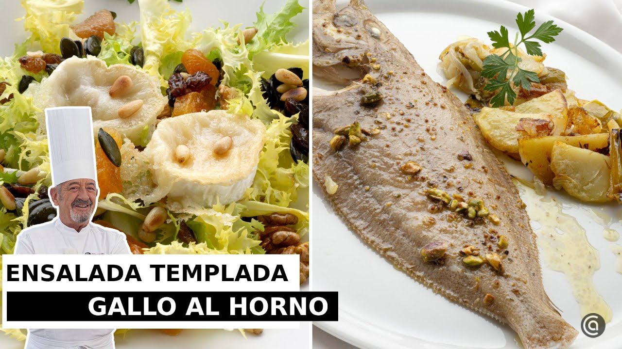 filetes de gallo al horno arguiñano