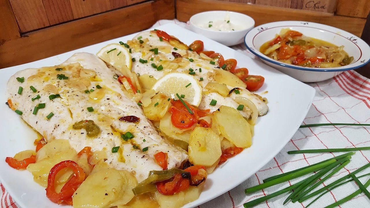 filetes de merluza congelados al horno