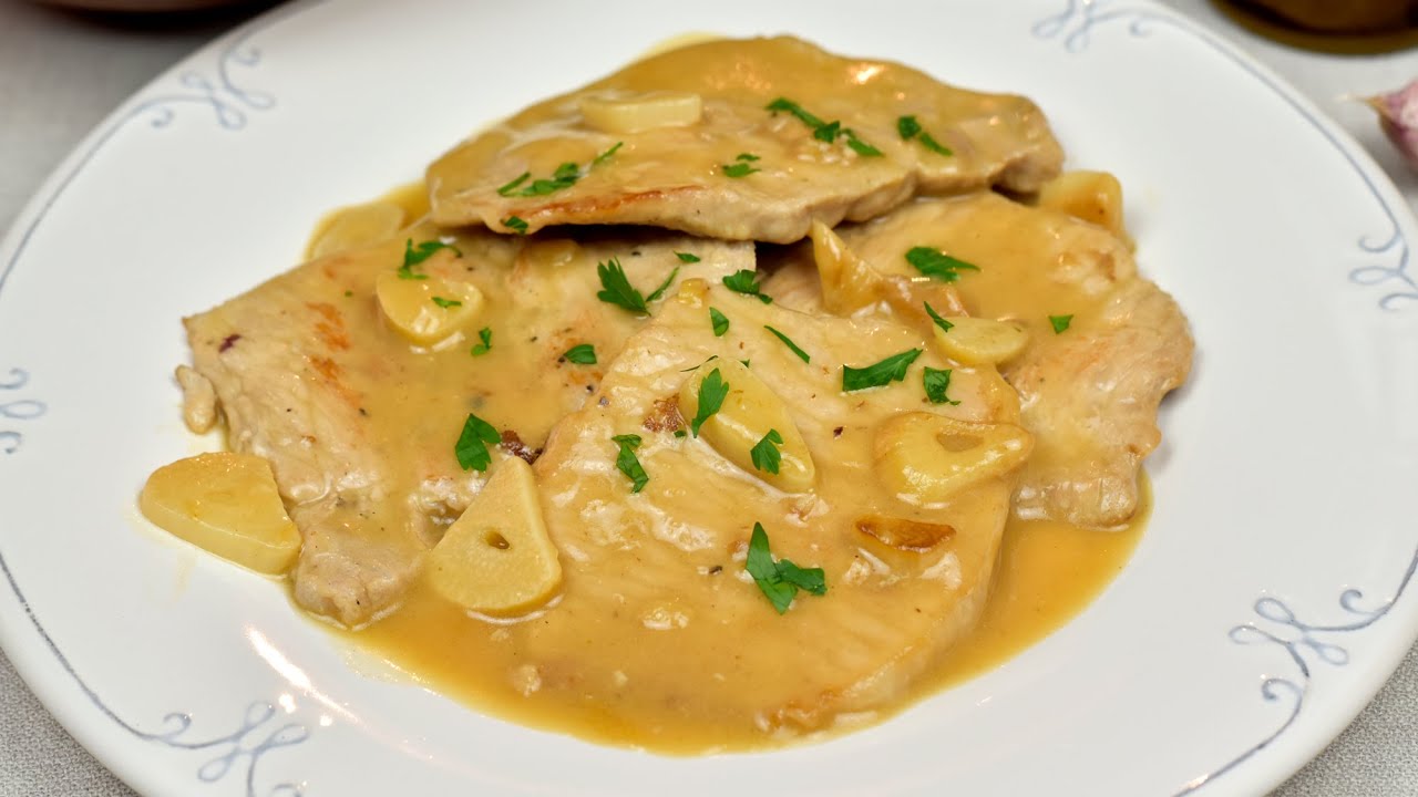 filetes en salsa de la abuela