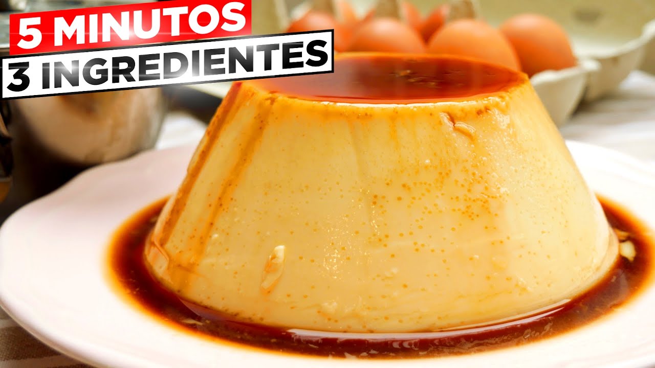flan de huevo sin azucar en olla rapida