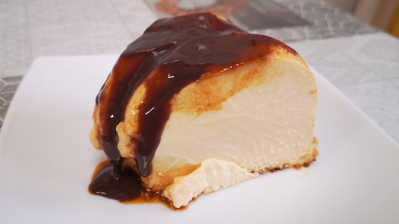 flan de leche condensada y queso