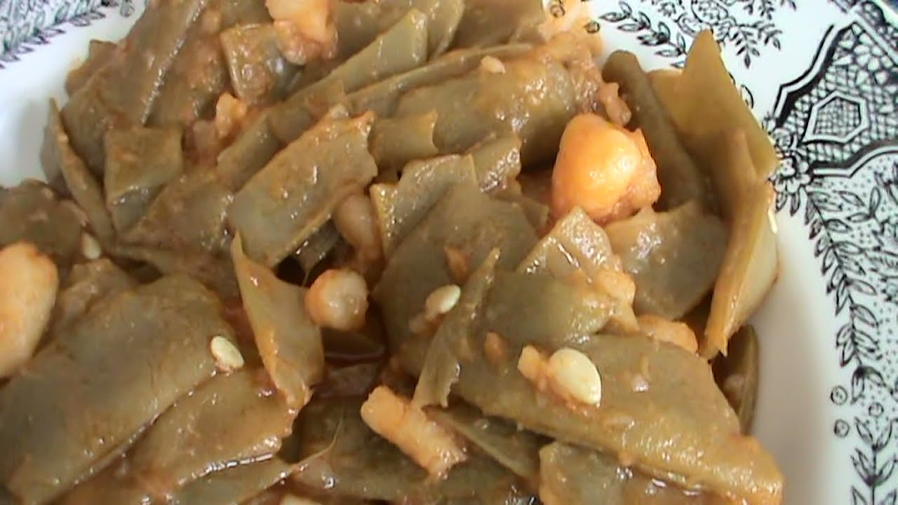 judías verdes con patatas en olla rápida