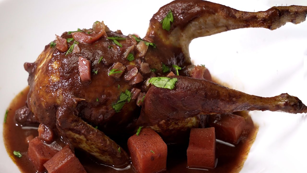la mejor receta de codornices en salsa