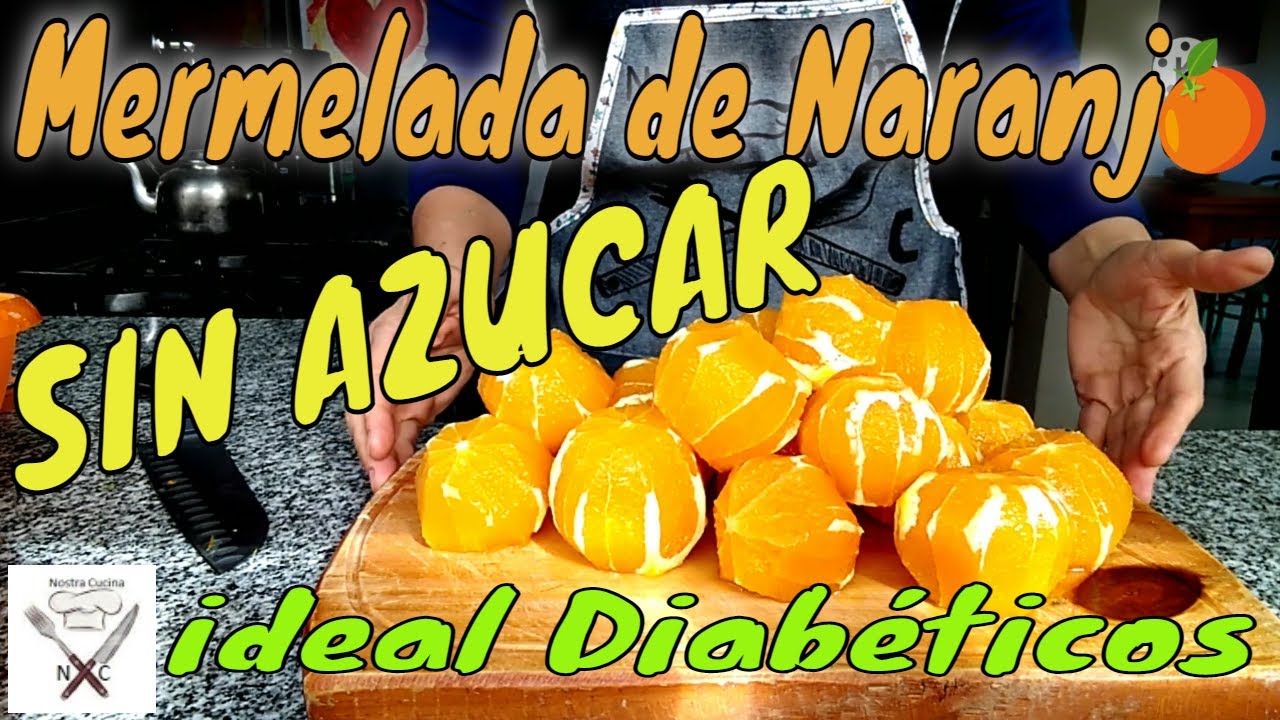 mermelada de naranja con agar agar
