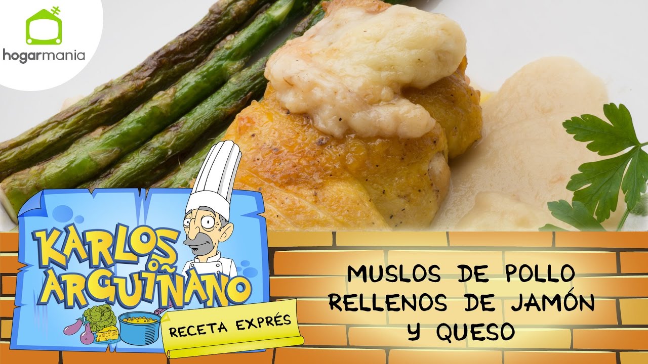muslos de pollo rellenos karlos arguiñano