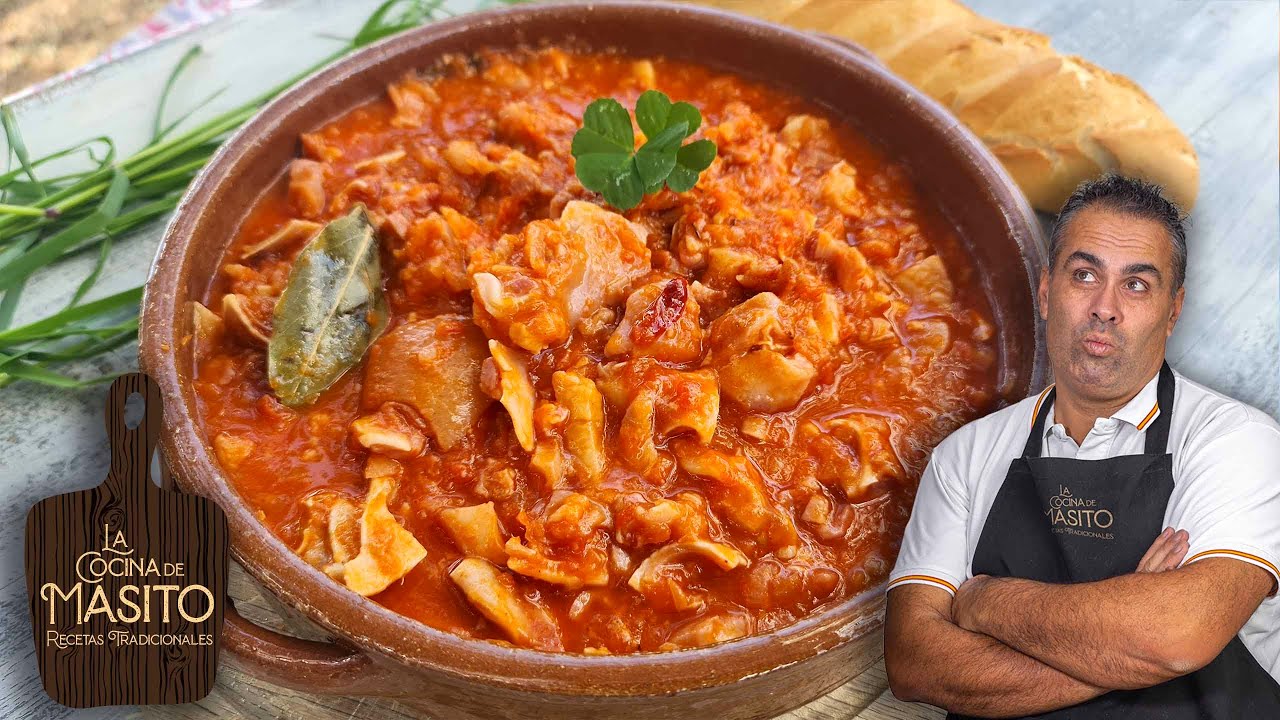 oreja de cerdo en salsa picante