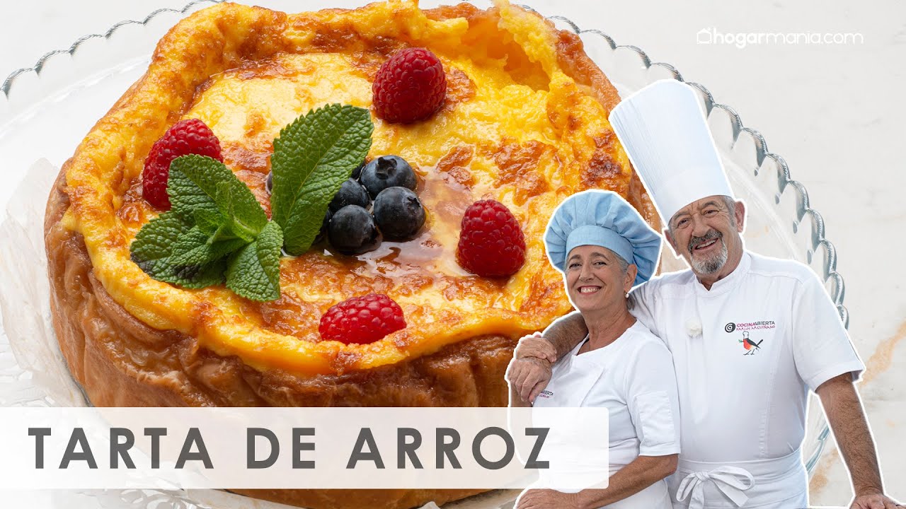 pastel de arroz de eva arguiñano