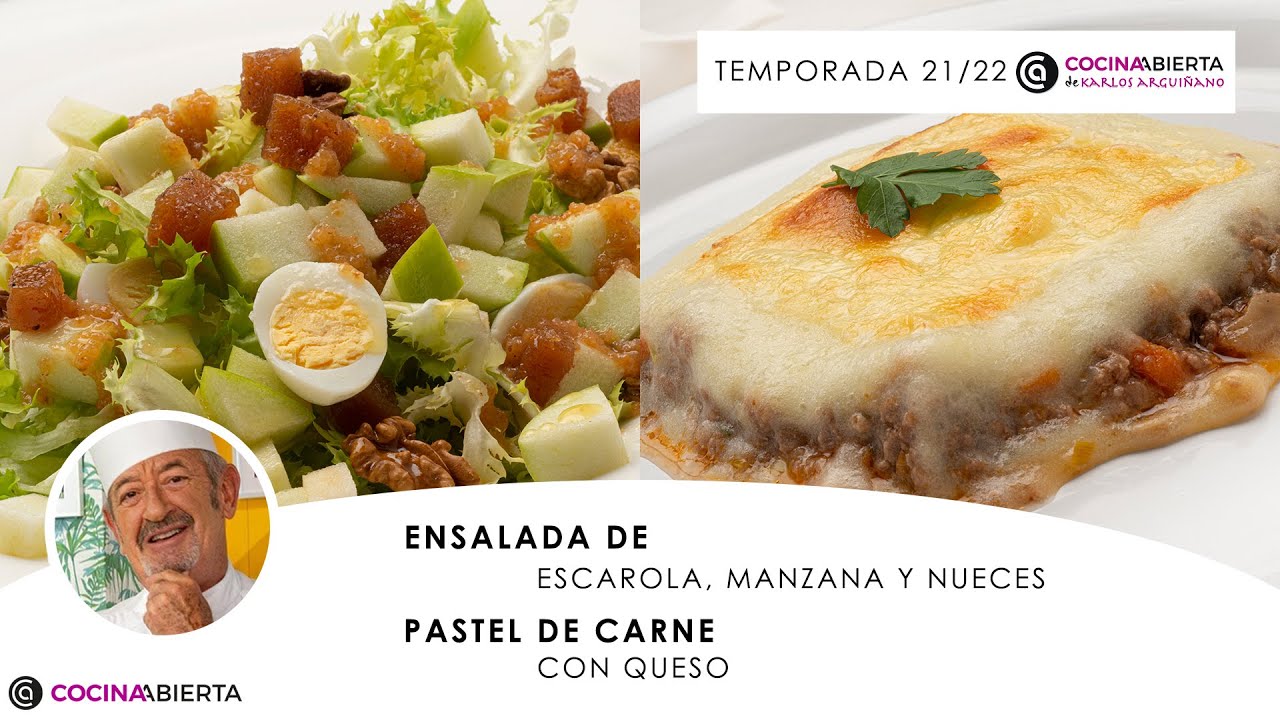 pastel de carne con queso arguiñano