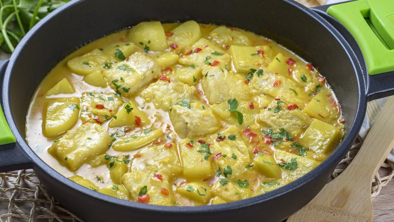 patatas con bacalao al estilo de la abuela