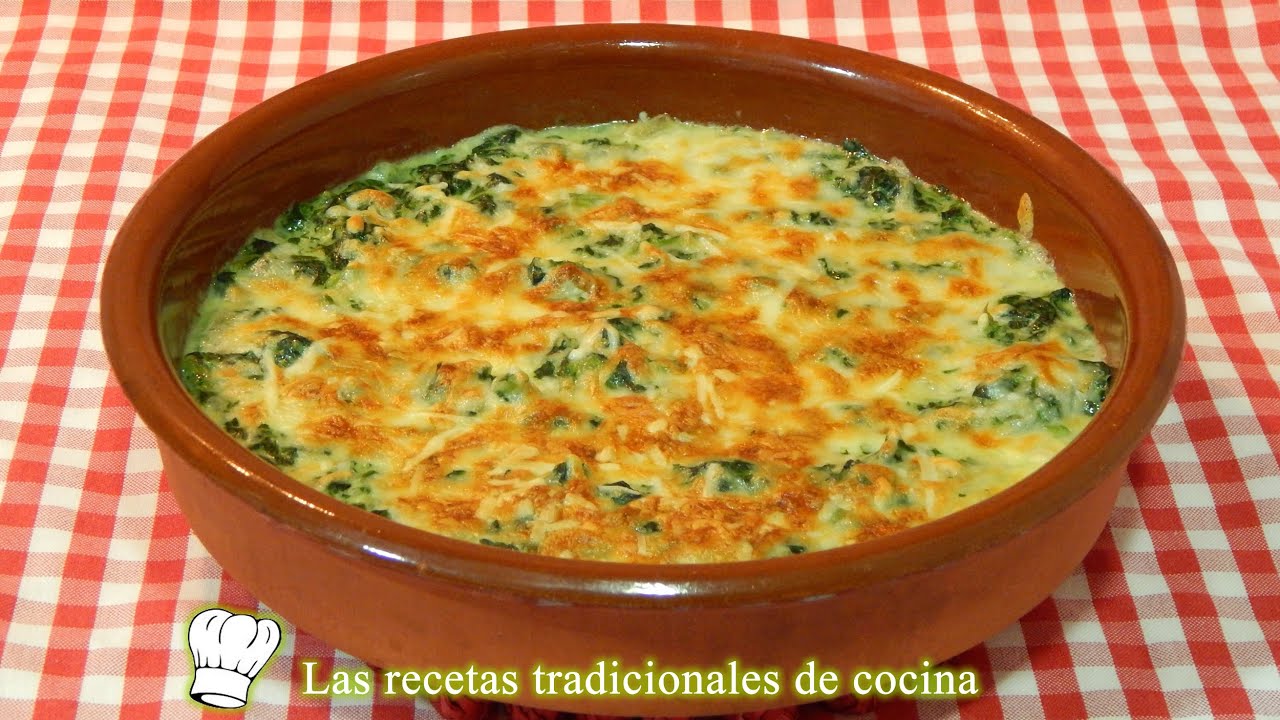 pencas de acelgas al horno con bechamel