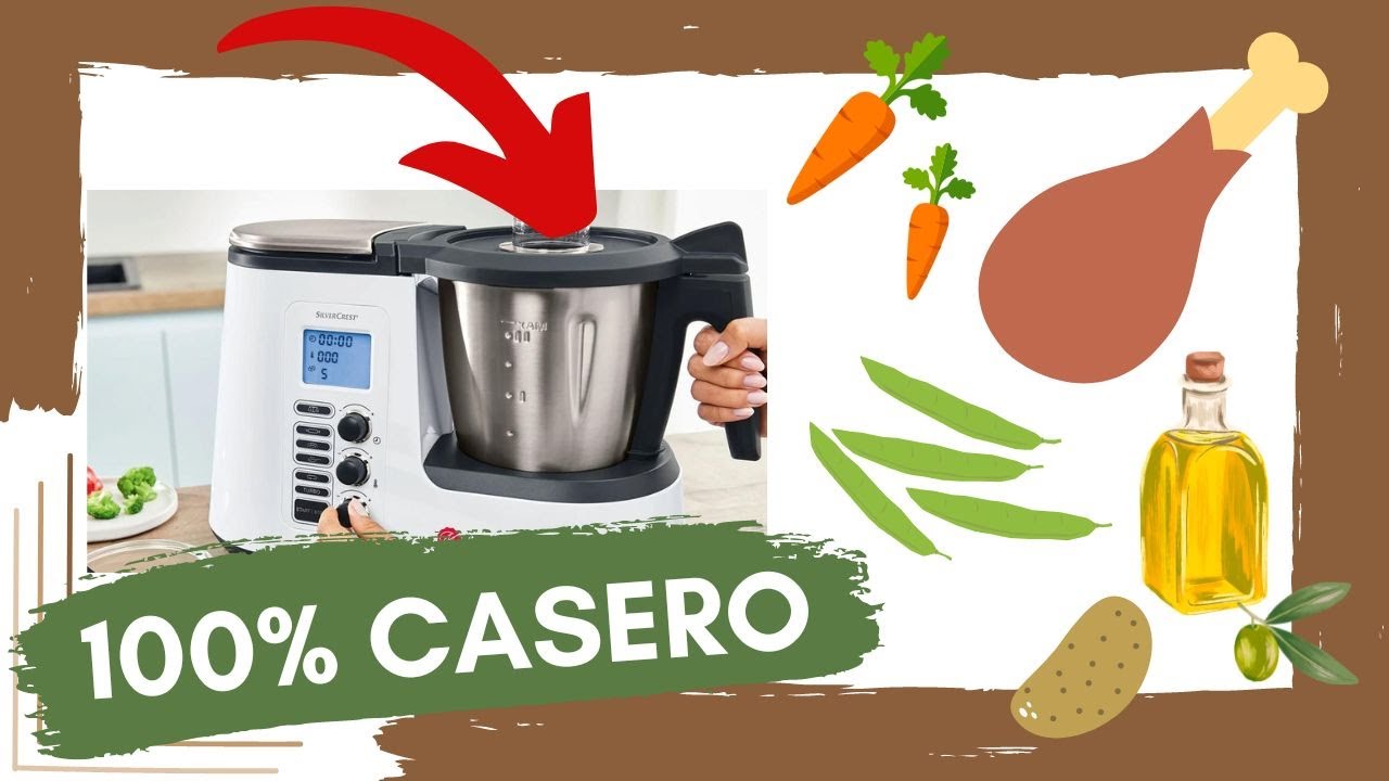 puré de verduras y pollo monsieur cuisine