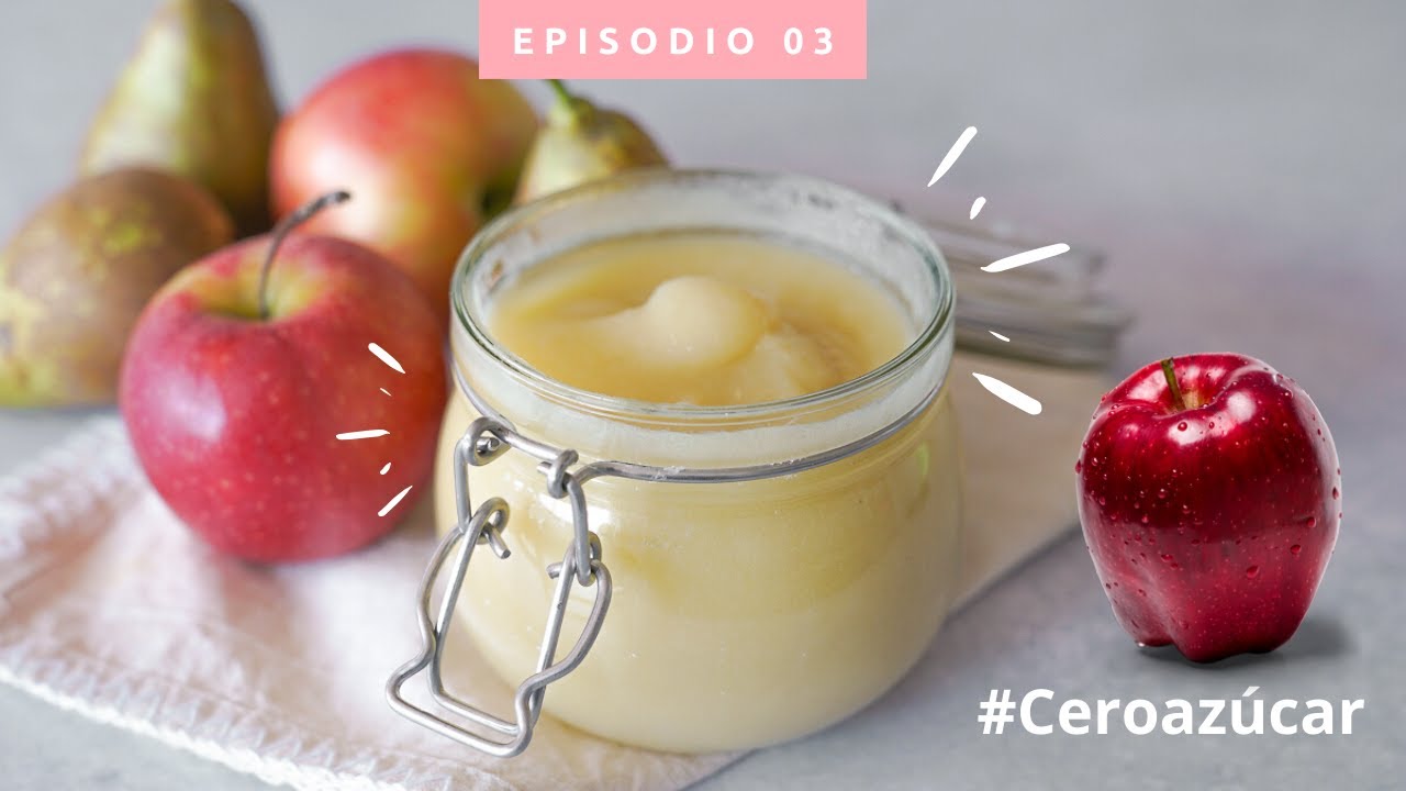 receta compota de manzana sin azucar
