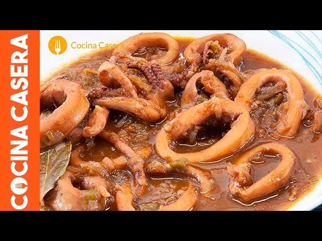 receta de calamares a la riojana