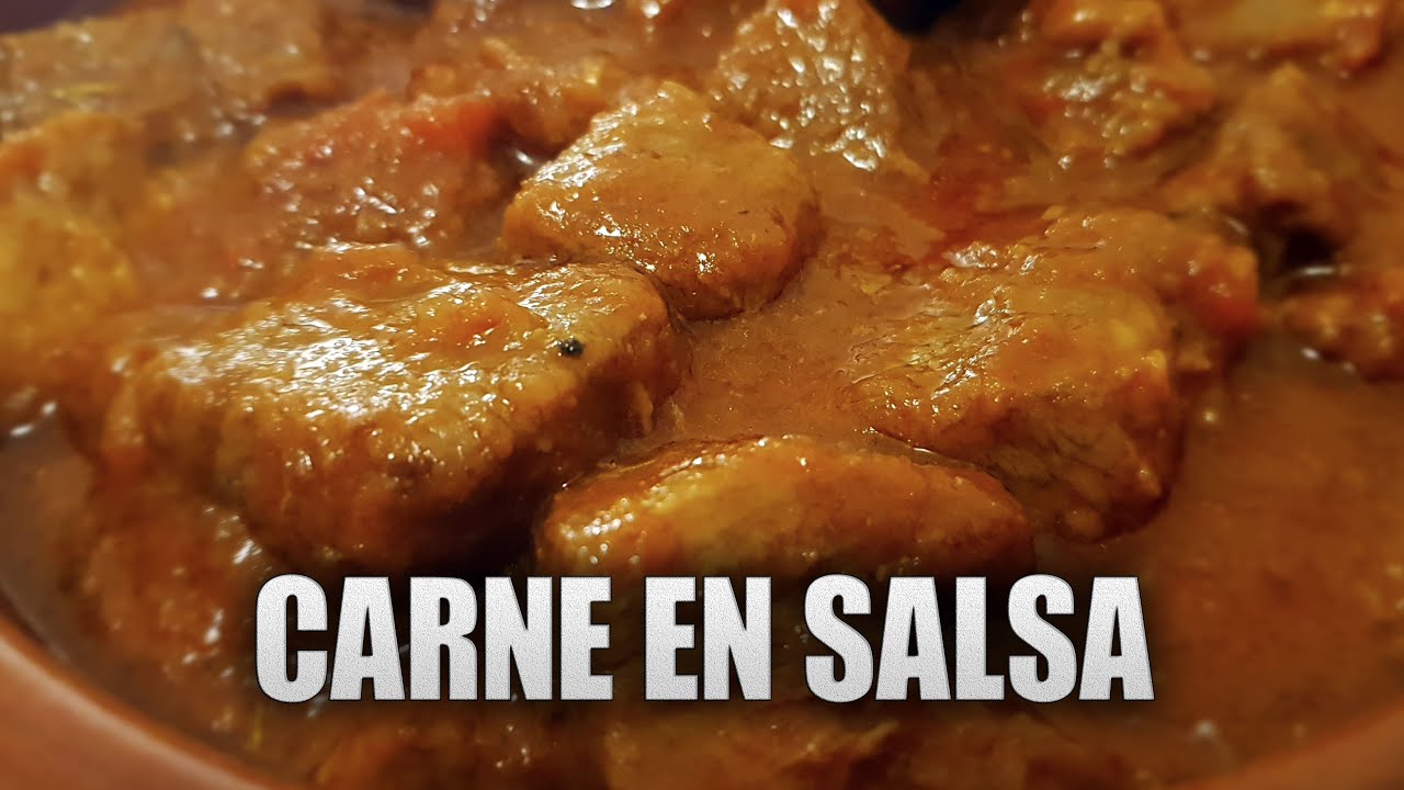receta de carne en salsa como en los bares