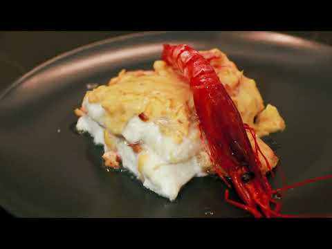 receta de merluza rellena de salmon y gambas