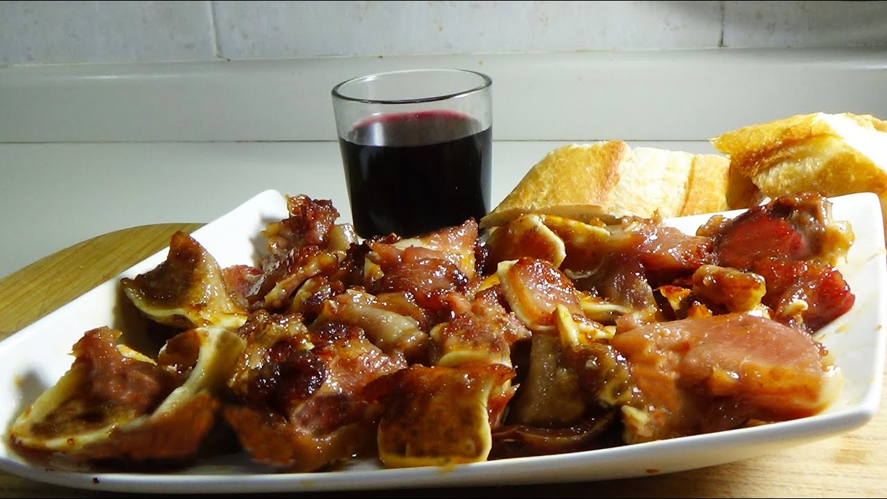 receta de oreja de cerdo crujiente