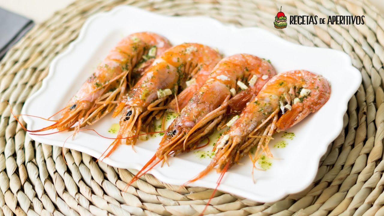 receta gambas al horno con vino blanco