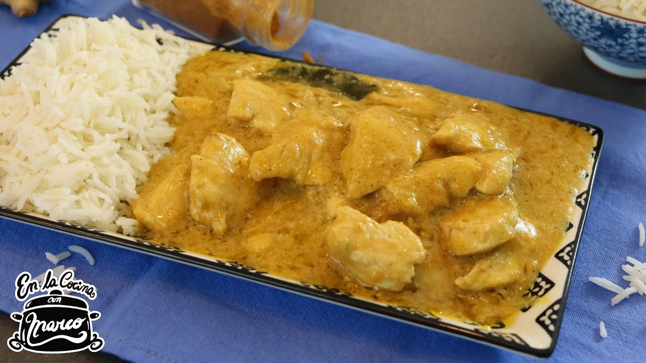 receta pollo al curry sin leche de coco