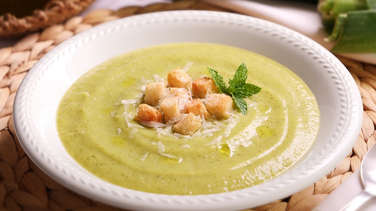 receta puré de calabacín y patata