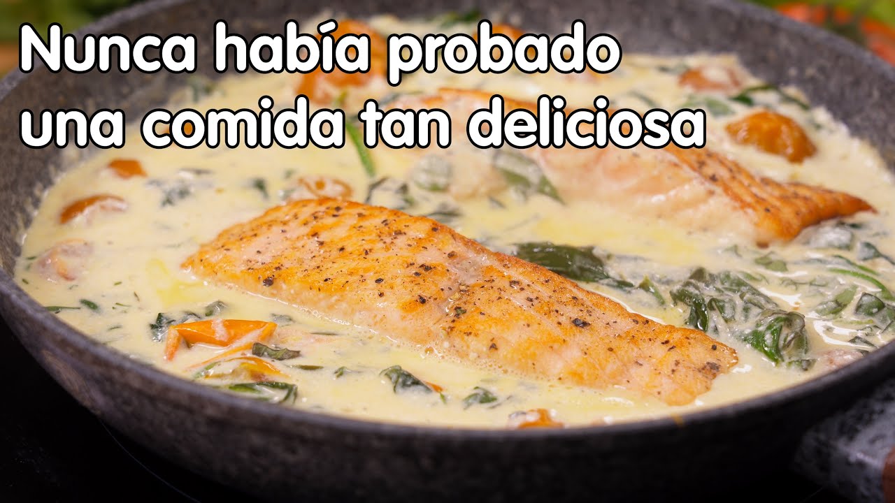 recetas de salmon fresco con nata