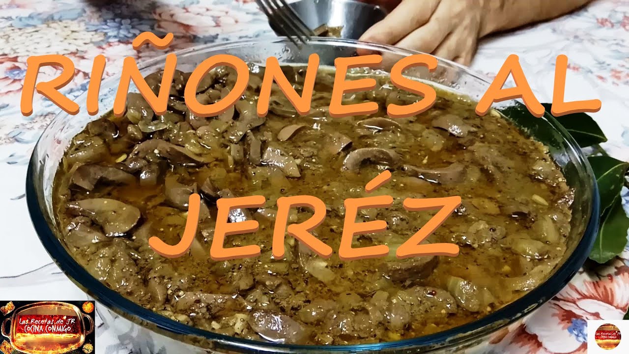 riñones de cerdo al jerez receta tradicional