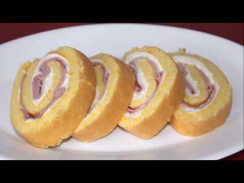 rollo de jamon york y queso