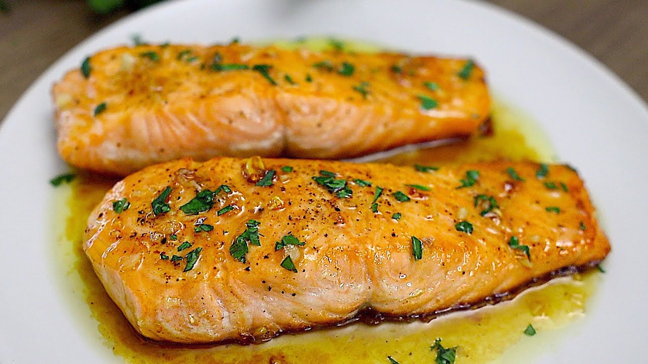 salmon al horno con patata panadera