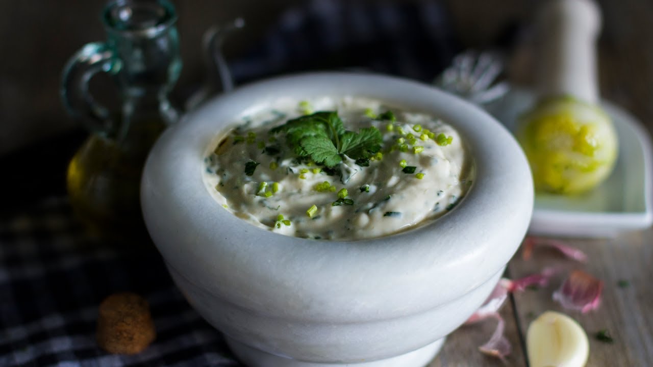 salsa alioli con mayonesa de bote