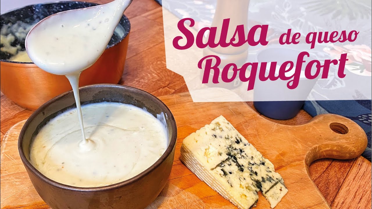 salsa de queso azul para carnes