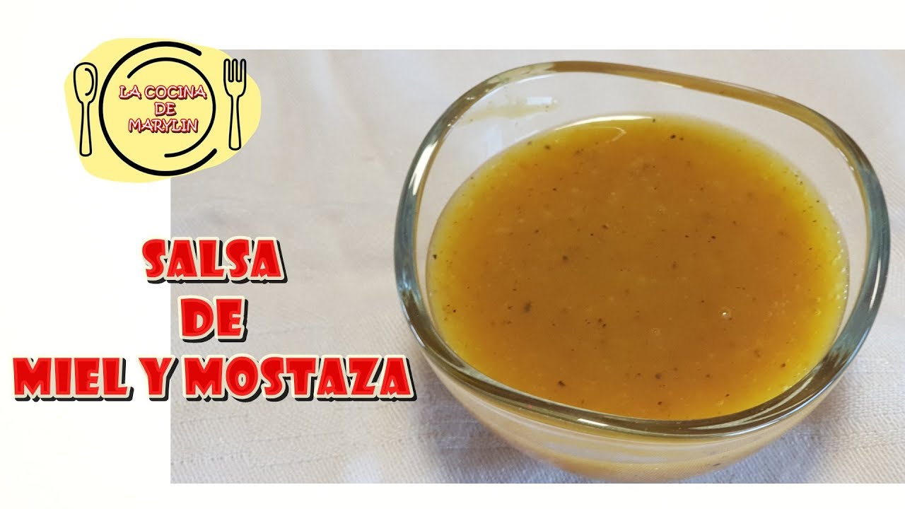 salsa mostaza y miel para carne