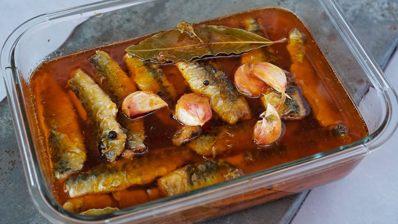 sardinas en escabeche de la abuela