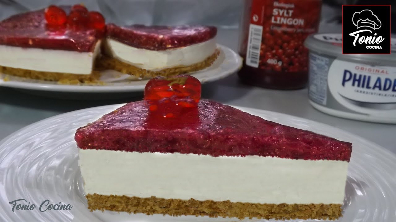 tarta de queso mascarpone y filadelfia sin horno