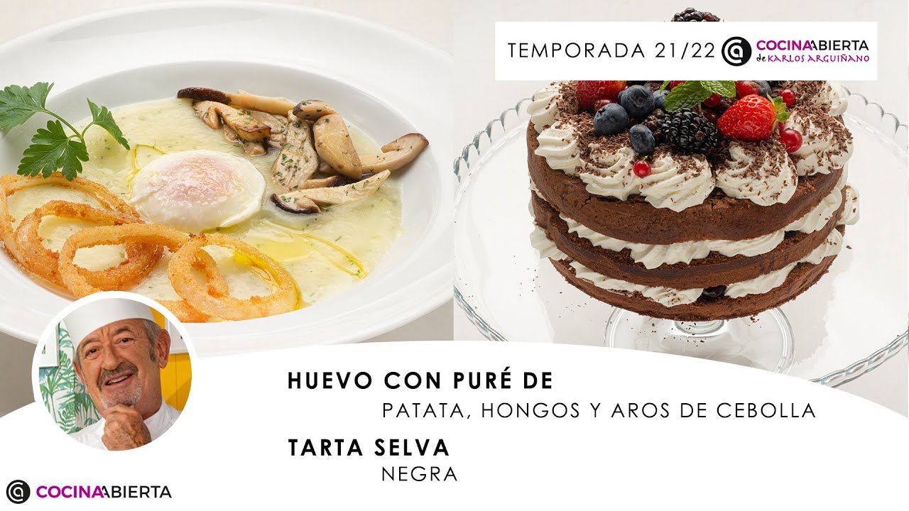 tarta selva negra de eva arguiñano