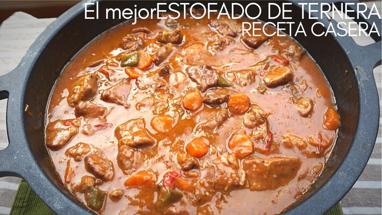 ternera a la jardinera de la abuela