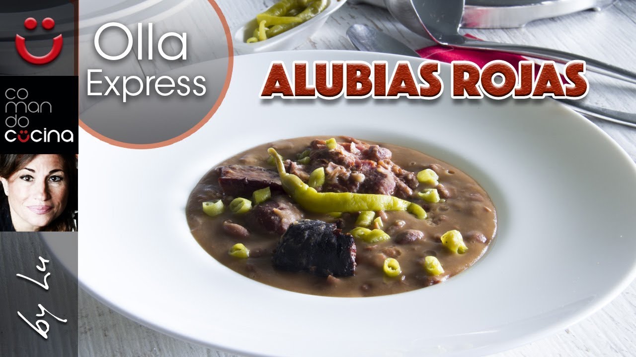 tiempo coccion alubias rojas olla express